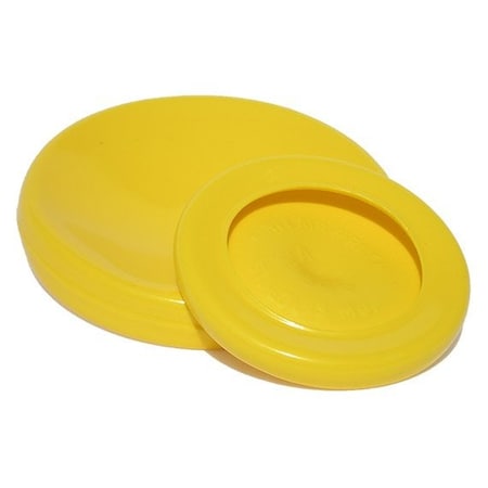 Stockcap ASA Flange Covers-525-12-0.065-701-19 YELLOW, 25PK 014385